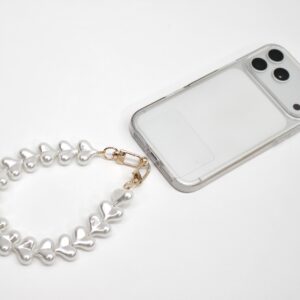 PEARL HEARTS PHONE CORD