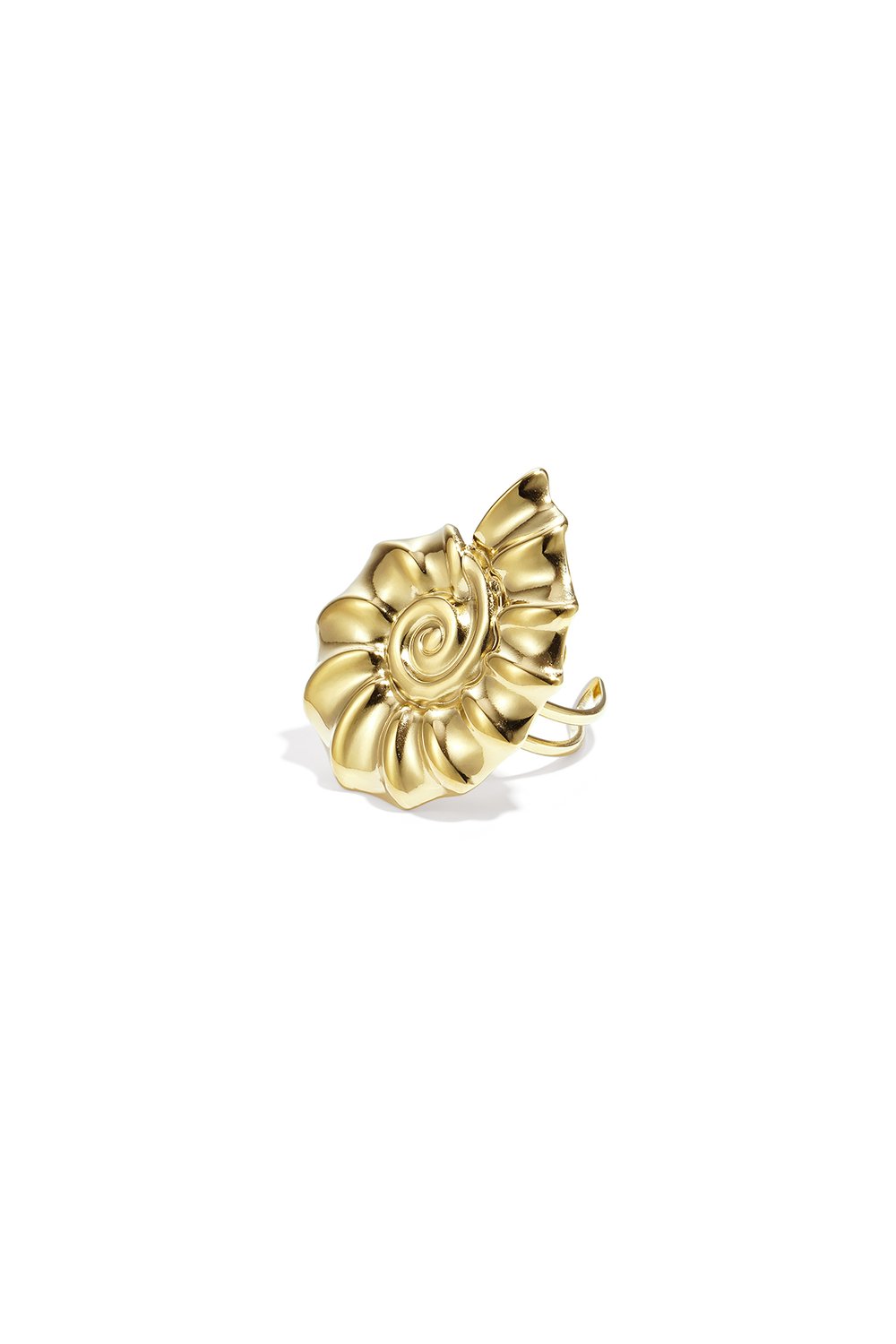 SHELL RING GOLD