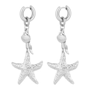 SEASTAR EARRINGS SILVER