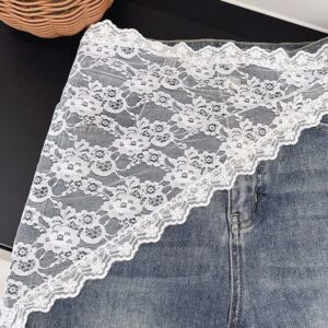 LACE SCARF WHITE