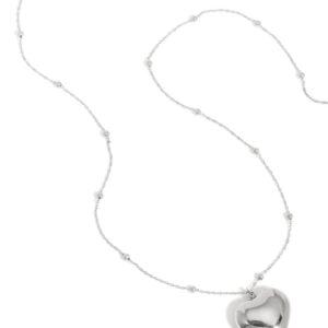 HEART NECKLACE SILVER